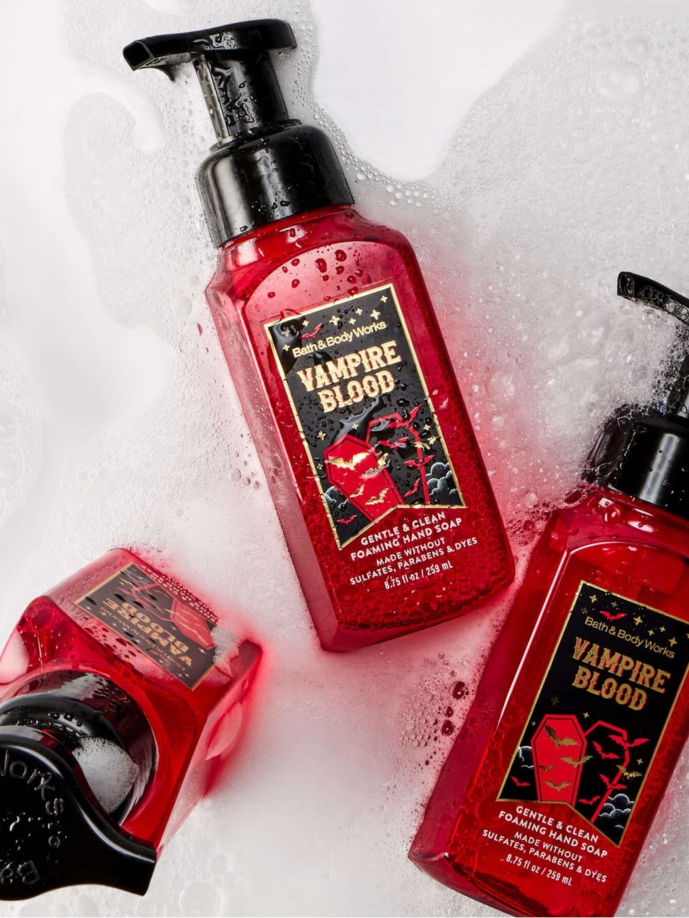 Bath & Body Works Vampire Blood Foaming Hand Soap - Red - Picture 7 of 9